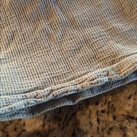 Light Blue Waffle 🧇 Knit Tank Top - Picture 7 of 7